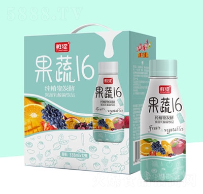 鮮綻果蔬乳酸菌飲品338mlX12瓶