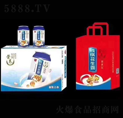 金仕達(dá)核桃花生露禮盒裝