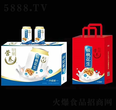 金仕達(dá)核桃花生蛋白飲料禮品裝