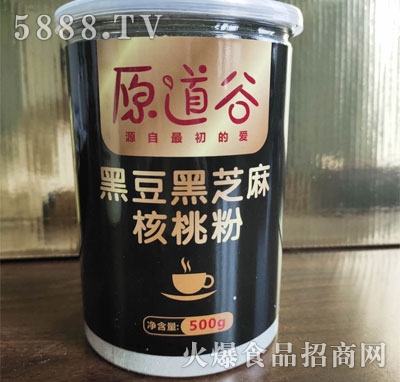 原道谷黑豆黑芝麻核桃粉