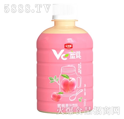 京智源蜜桃果汁飲料350ml
