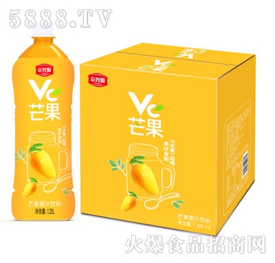京智源芒果果汁飲料1.25LX6