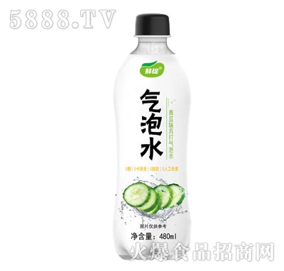 鮮綻青瓜味蘇打氣泡水480ml