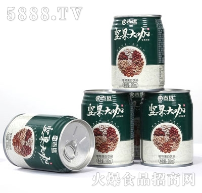 吉遠(yuǎn)堅(jiān)果大咖植物蛋白飲品(罐)