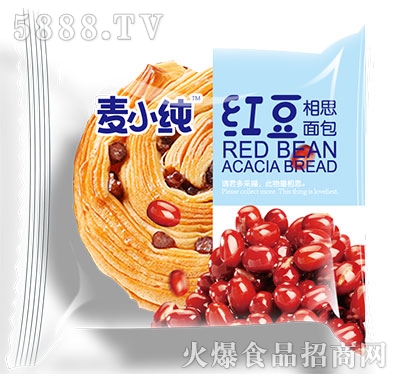 麥小純紅豆相思面包散裝