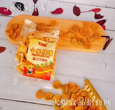 彼利屋小米煎餅麻辣龍蝦味