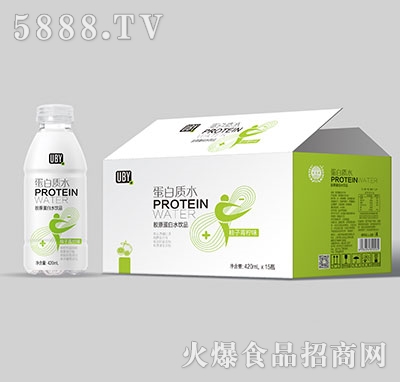 優(yōu)貝源蛋白質(zhì)水柚子青檸味420mlx15