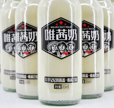 唯茜奶長沙老豆奶265ml(瓶子)