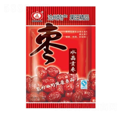 鑫果旺300g水晶貢棗