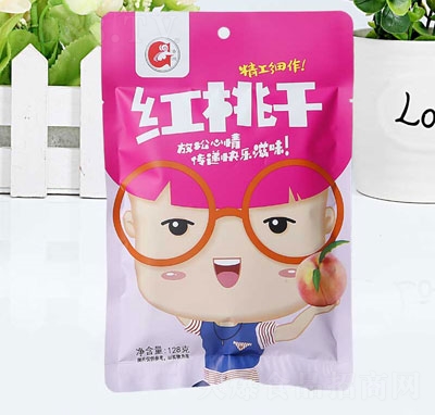 港洲食品128g紅桃干