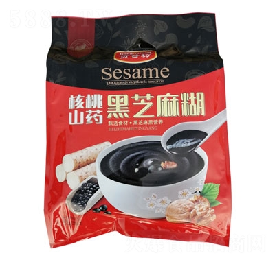 嘉特核桃山藥黑芝麻糊