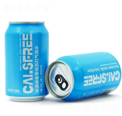 無卡工坊冰淇淋香草味蘇打氣泡水330ml