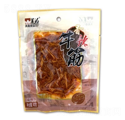 美召香辣牛筋