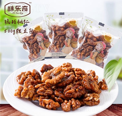 咪樂奇琥珀核桃仁500g