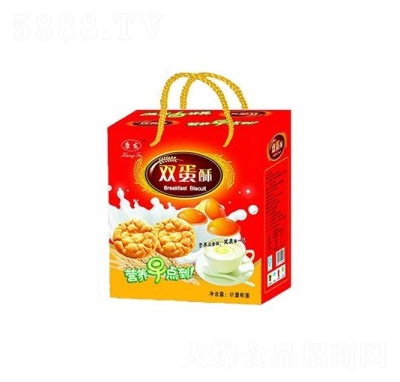 康發(fā)雙蛋酥餅干早餐餅散稱