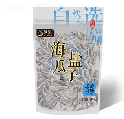 伊果海鹽瓜子218克
