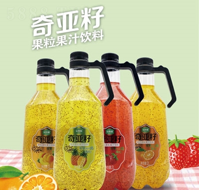 京智源奇亞籽果粒果汁飲料