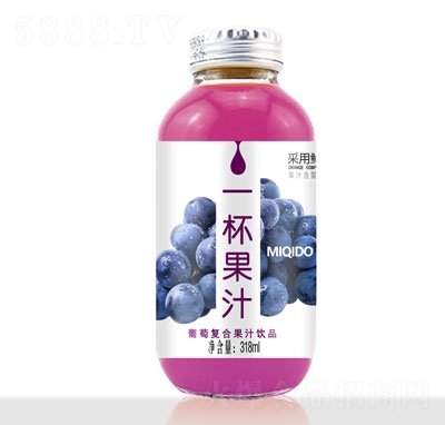 һ����֭�{ݮ�ͺϹ�֭���318ml