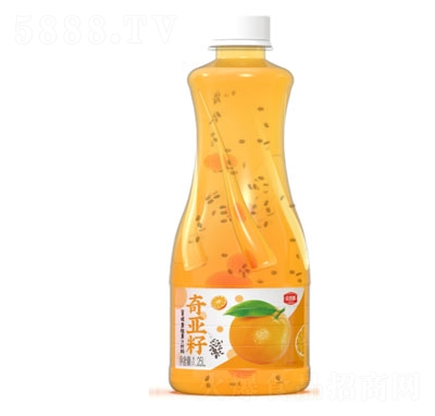 京智源奇亞籽蜜桔果粒果汁飲料1.25L