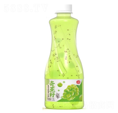 京智源奇亞籽葡萄果粒果汁飲料1.25L