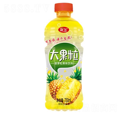 通飛菠蘿粒果味飲料750ml