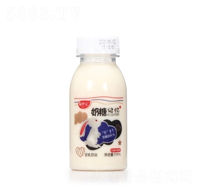 泉中寶奶糖記憶含乳飲品210ml