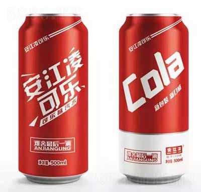 安江陵可樂味汽水500ml
