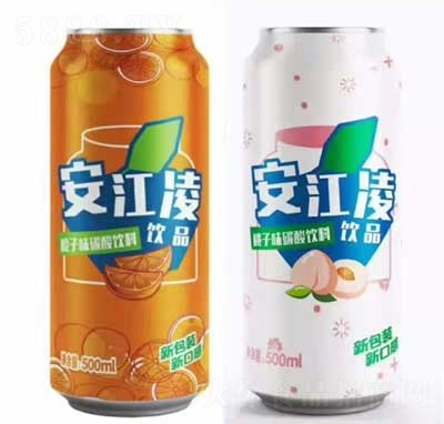 安江陵碳酸飲料500ml