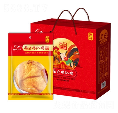 鄉(xiāng)盛柴公雞禮盒650克x2只
