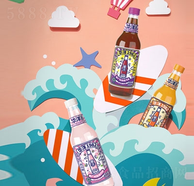 �A��1982�ϏV���L(f��ng)ζ��ˮ358ml3�N��ζ����ƿϵ��