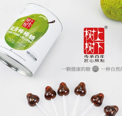 樹上樹下梨膏棒棒糖9gX12