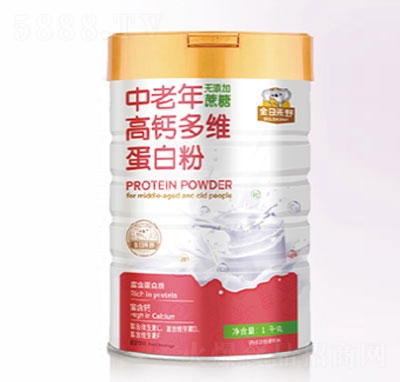 金日禾野中老年高鈣多維蛋白粉1kg