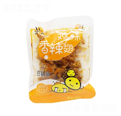 恒義香辣雞翅味豆制品散裝稱重辣條