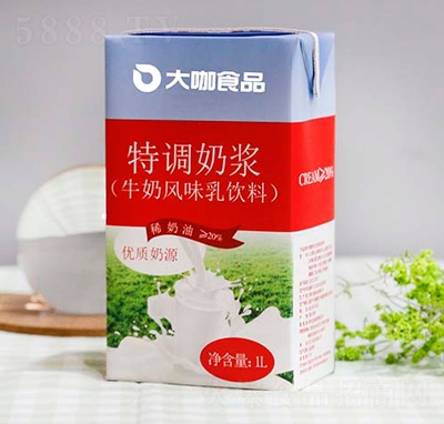 大咖食品鮮奶風(fēng)味奶漿