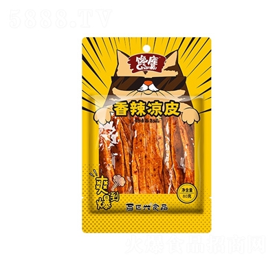 饞庫(kù)香辣涼皮素食調(diào)味面制品70g