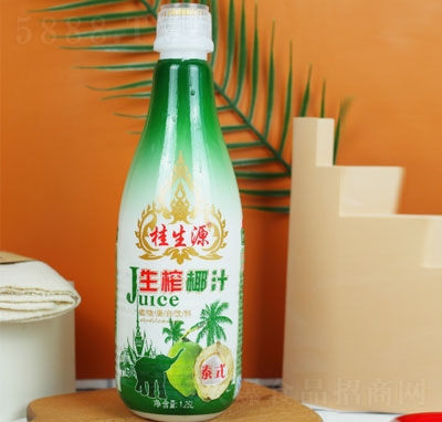 桂生源泰式生榨椰汁植物蛋白飲料1.25L