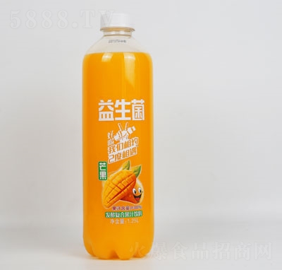 威明芒果發(fā)酵復(fù)合果汁飲料1.25L