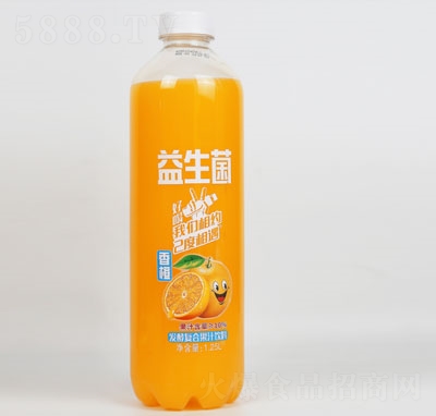 威明香橙發(fā)酵復(fù)合果汁飲料1.25L