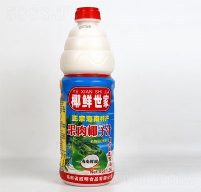 椰鮮世家果肉椰子汁1.25L（瓶裝）