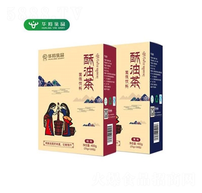 華羚牦牛乳品-牦牛乳酥油茶400g盒裝