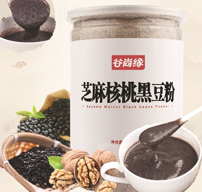 芝麻核桃黑豆粉