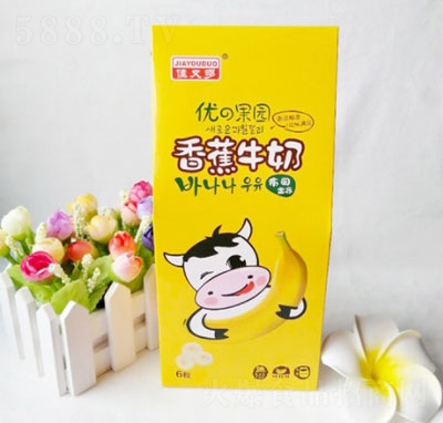 佳又多香蕉牛奶味果凍禮盒裝