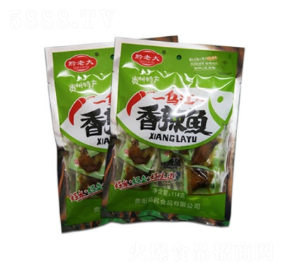 黔老大烏江香辣魚(yú)泡椒味114g