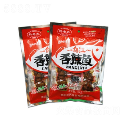 黔老大烏江香辣魚(yú)香辣味114g