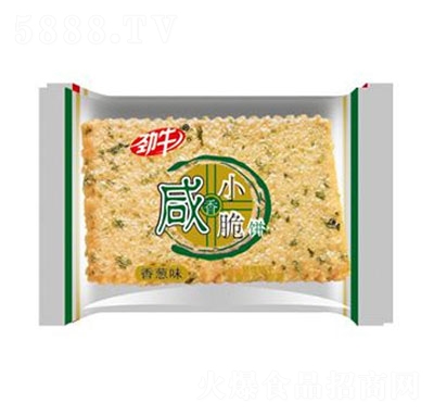 勁牛咸香小脆香蔥味餅干