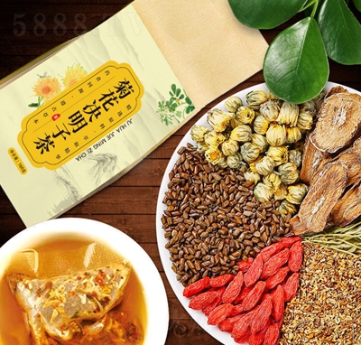 菊花決明子花茶