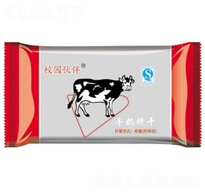 校園伙伴牛奶餅干36克