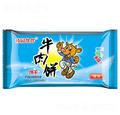 校園伙伴牛肉餅干咸味(袋)