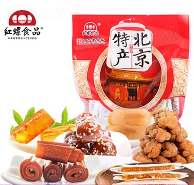 紅螺食品北京特產(chǎn)果脯蜜餞500g