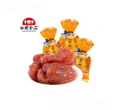 紅螺食品胡蘿卜脯蜜餞500g